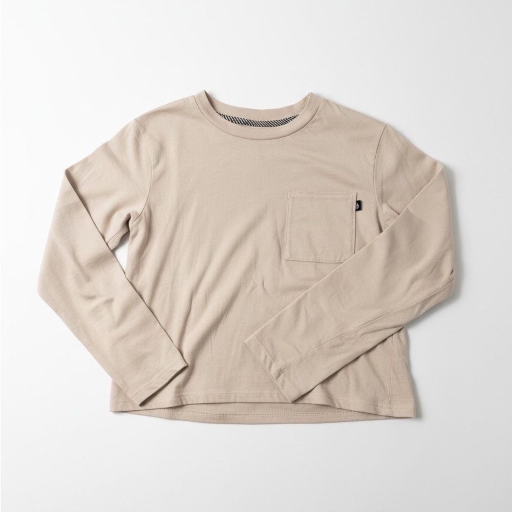 Volcom Kids Long Sleeve Tee - Tan